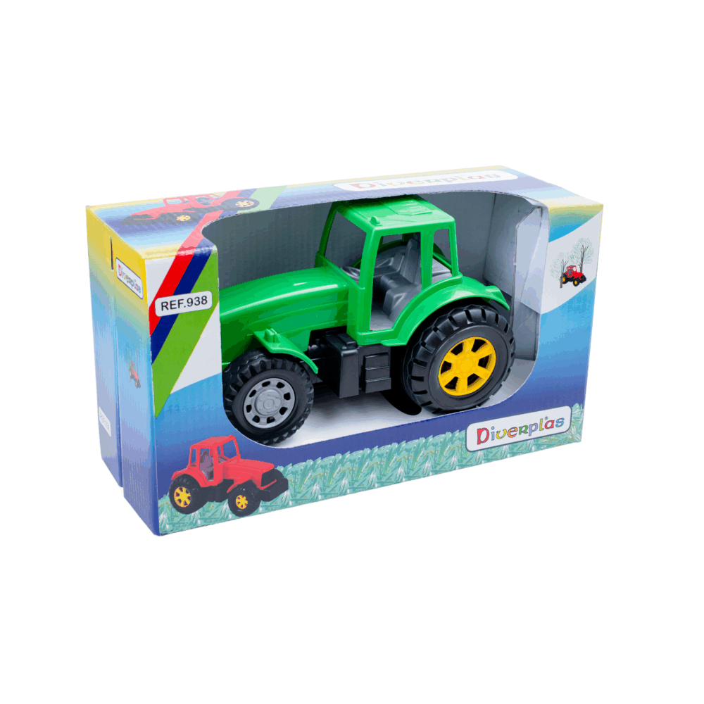 TRATOR MÉDIO NA CAIXA