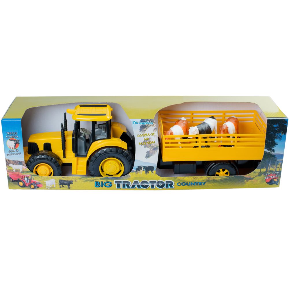 BIG TRATOR COM CARRETA